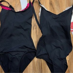 Two Capezio Encore Leotards Women XS